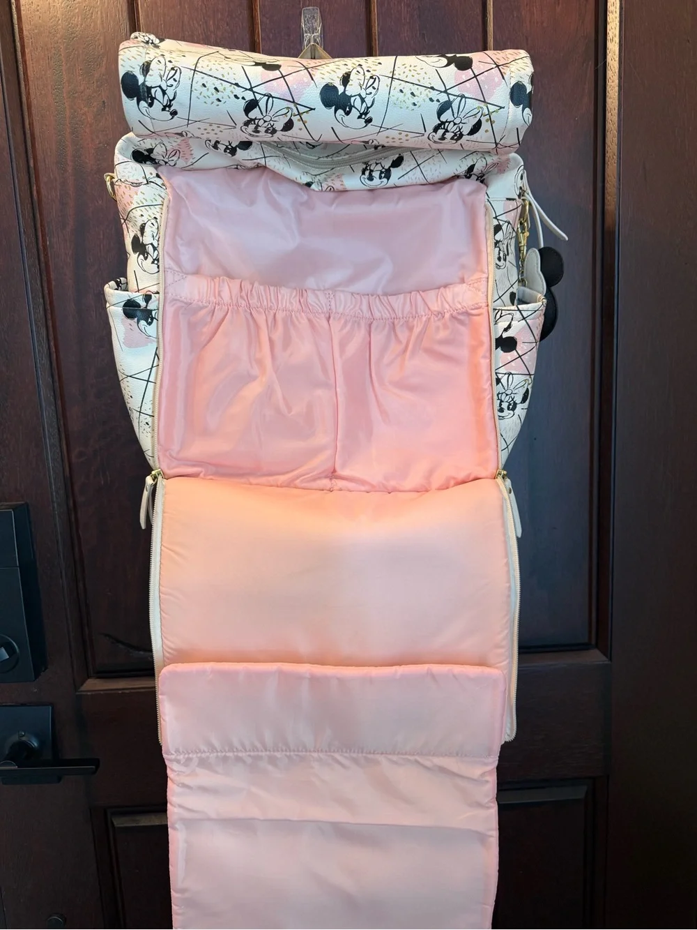 🎀 Petunia Pickle Bottom x Disney Minnie Mouse Boxy Backpack Diaper Bag